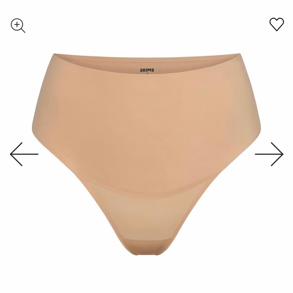SKIMS High-Waisted Tan Thong Small New without tags